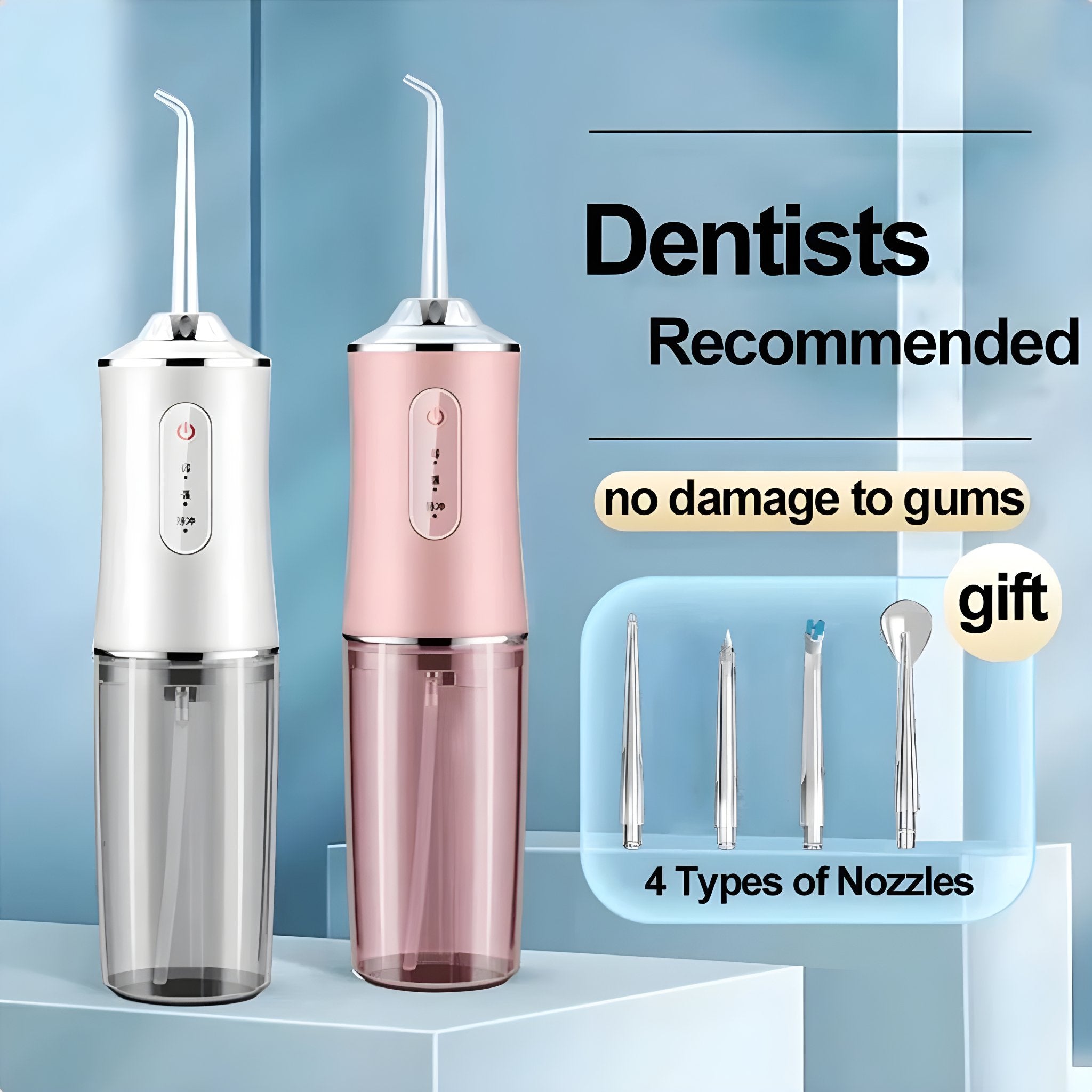 AquaPulse™ - Portable Dental Water Flosser - VendoraGoods