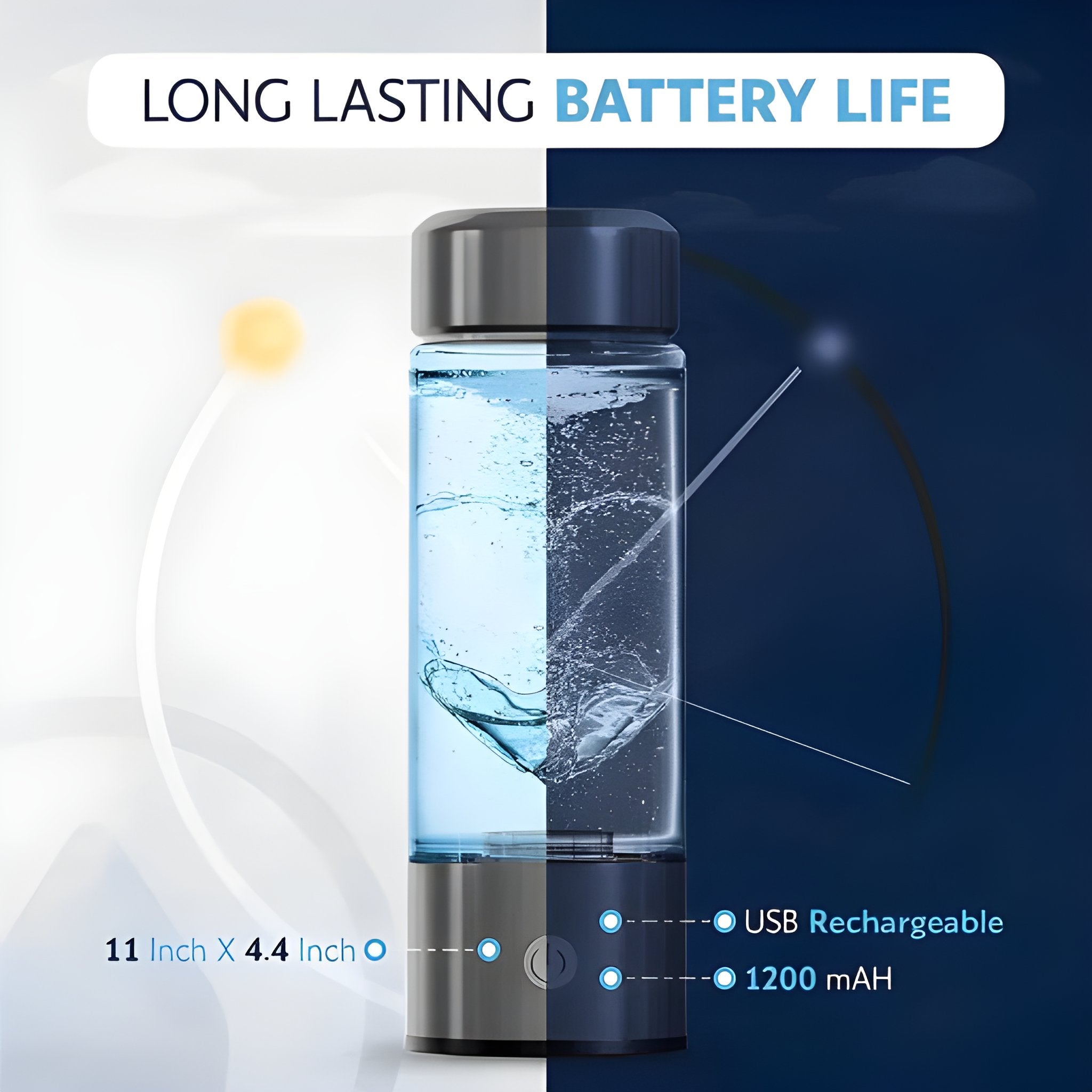 HydroBoost™ Hydrogen Water Bottle - VendoraGoods